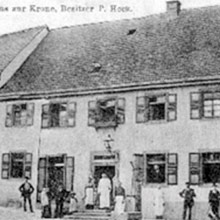 (Quelle: Chronik Gasthaus Krone, Diedesheim)